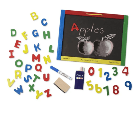 Melissa and Doug: magnetyczna tablica kredowa i suchościeralna - Noski Noski
