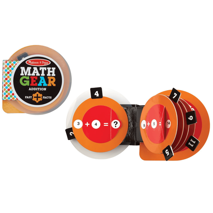 Melissa and Doug: matematyczne koło zębate Math Gear - Noski Noski