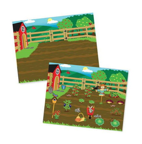 Melissa and Doug: naklejki wielokrotnego użytku Farma - Noski Noski