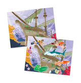 Melissa and Doug: naklejki wielokrotnego użytku Ocean - Noski Noski