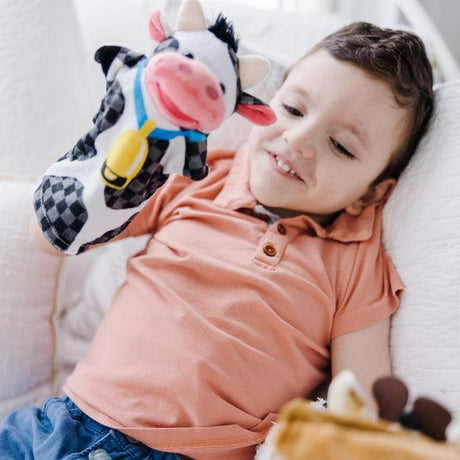 Melissa and Doug: pacynki na rękę farma Hand Puppets - Noski Noski