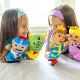 Melissa and Doug: pacynki na rękę zamek Hand Puppets - Noski Noski