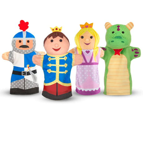 Melissa and Doug: pacynki na rękę zamek Hand Puppets - Noski Noski