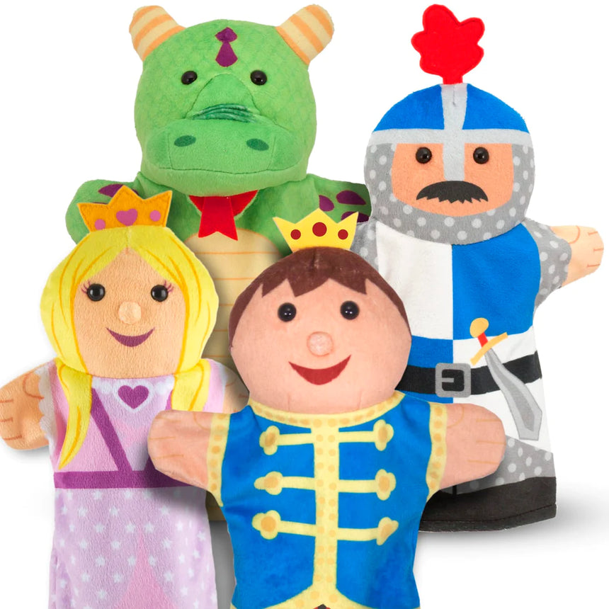 Melissa and Doug: pacynki na rękę zamek Hand Puppets - Noski Noski