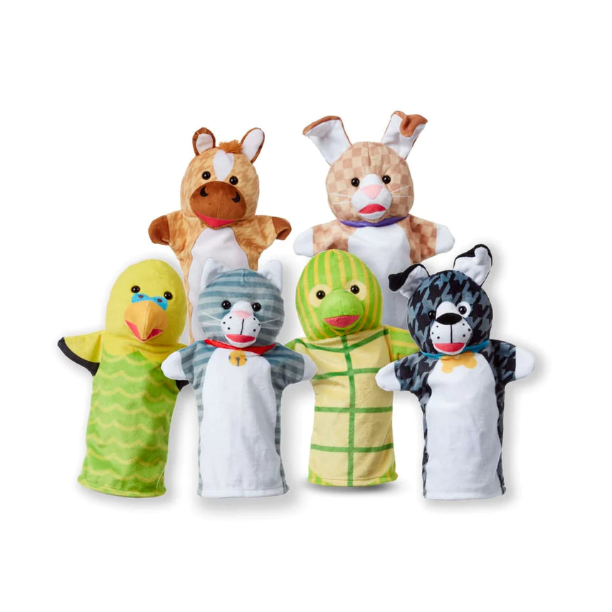 Melissa and Doug: pacynki na rękę Zwierzaki Domowe Hand Puppets - Noski Noski