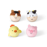 Melissa and Doug: pluszowe piłeczki Farma Rollables Farm Friends Set - Noski Noski