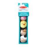 Melissa and Doug: pluszowe piłeczki Farma Rollables Farm Friends Set - Noski Noski