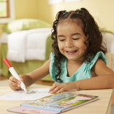 Melissa and Doug: podróżna kolorowanka z magicznym flamastrem Color Blast! - Noski Noski