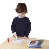 Melissa and Doug: podróżna kolorowanka z magicznym flamastrem Color Blast! - Noski Noski