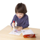 Melissa and Doug: podróżna kolorowanka z magicznym flamastrem Color Blast! - Noski Noski