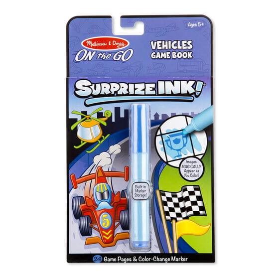 Melissa and Doug: podróżna kolorowanka z magicznym flamastrem Surprize Ink! - Noski Noski