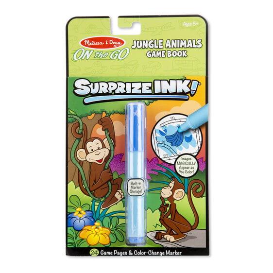 Melissa and Doug: podróżna kolorowanka z magicznym flamastrem Surprize Ink! - Noski Noski