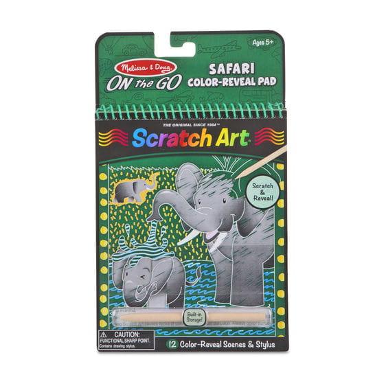 Melissa and Doug: podróżna wydrapywanka Scratch art On The Go - Noski Noski