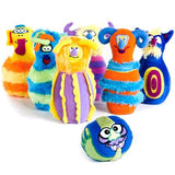 Melissa and Doug: potworne pluszowe kręgle Monster Bowling - Noski Noski