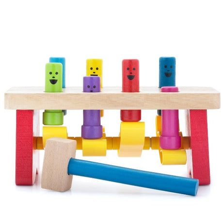 Melissa and Doug: przebijanka Deluxe Pounding Bench - Noski Noski