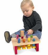 Melissa and Doug: przebijanka Deluxe Pounding Bench - Noski Noski