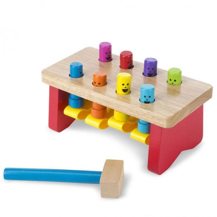 Melissa and Doug: przebijanka Deluxe Pounding Bench - Noski Noski