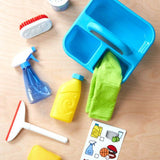 Melissa & Doug: przenośny zestaw do sprzątania Cleaning Caddy Set - Noski Noski