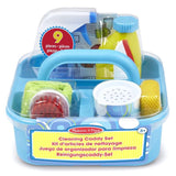 Melissa & Doug: przenośny zestaw do sprzątania Cleaning Caddy Set - Noski Noski