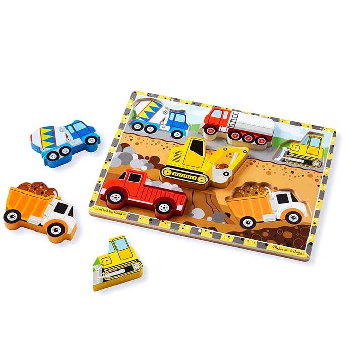 Melissa and Doug: puzzle chunky Budowa - Noski Noski