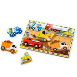 Melissa and Doug: puzzle chunky Budowa - Noski Noski