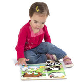 Melissa & Doug: puzzle dotykowe Farma - Noski Noski