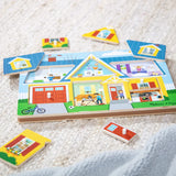 Melissa and Doug: puzzle dźwiękowe Around The House - Noski Noski