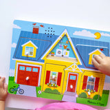 Melissa and Doug: puzzle dźwiękowe Around The House - Noski Noski