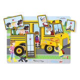 Melissa and Doug: puzzle dźwiękowe autobus The Wheels on the Bus - Noski Noski
