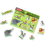 Melissa and Doug: puzzle dźwiękowe Dzikie Zwierzęta - Noski Noski