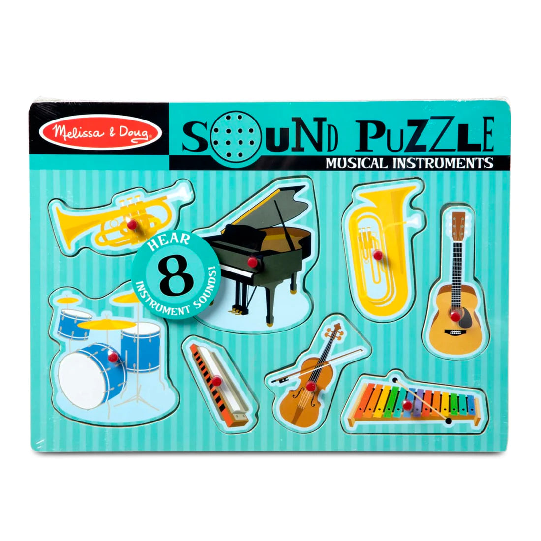 Melissa and Doug: puzzle dźwiękowe Instrumenty Muzyczne - Noski Noski