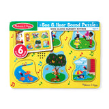 Melissa and Doug: puzzle dźwiękowe kołysanki Nursery Rhymes Yellow - Noski Noski