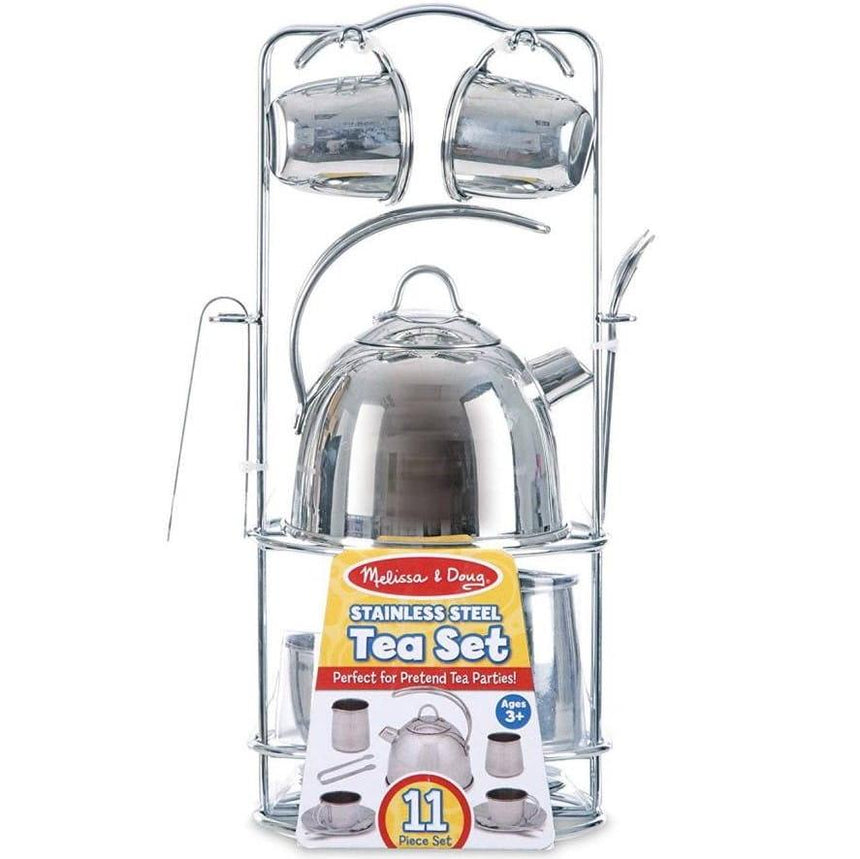 Melissa and Doug: serwis do herbaty ze stali nierdzewnej - Noski Noski