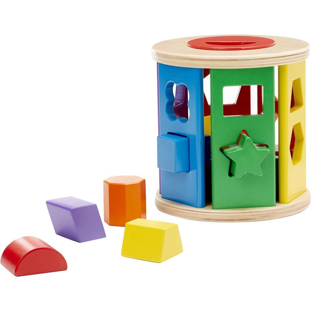 Melissa & Doug: sorter do turlania Match & Roll Shape Sorter - Noski Noski