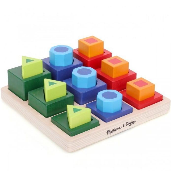 Melissa & doug shape sequence sorting set online