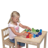 Melissa and Doug: sorter sekwencje Shape Sequence Sorting Set - Noski Noski