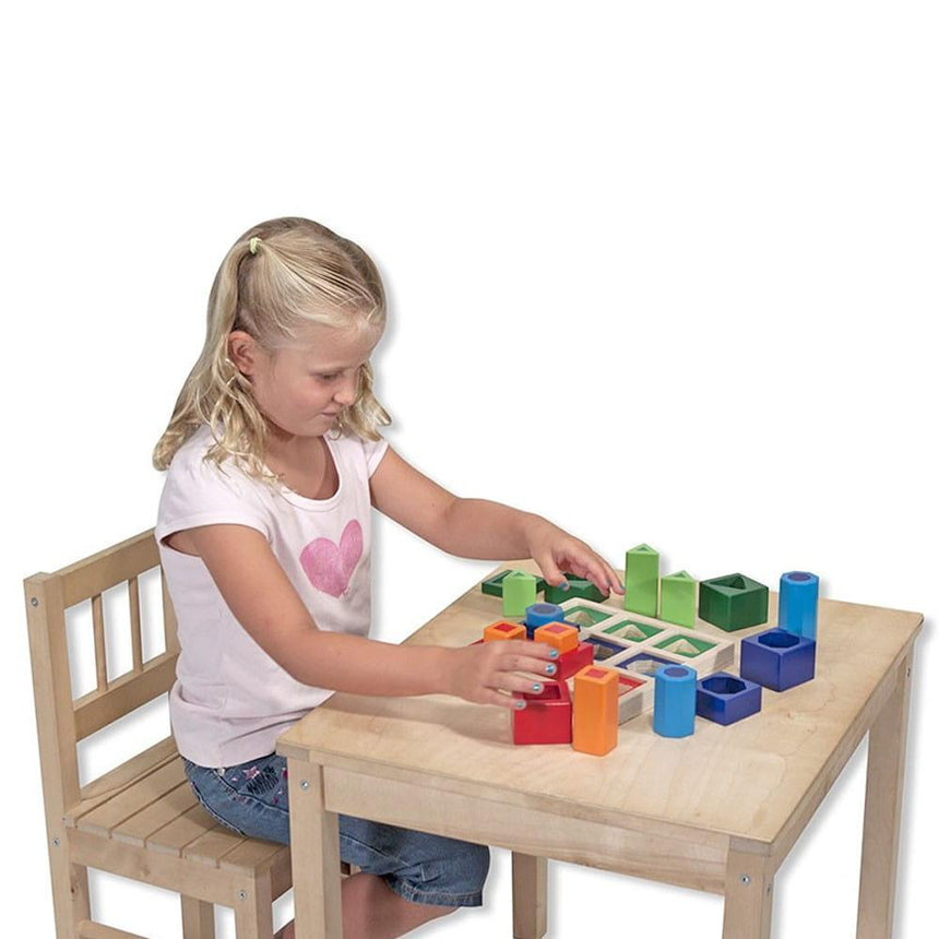 Melissa and Doug: sorter sekwencje Shape Sequence Sorting Set - Noski Noski