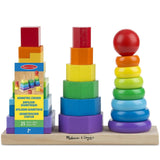Melissa & Doug: sorter wieża Geometric Stacker - Noski Noski