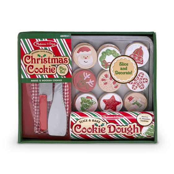 Melissa and Doug: świąteczne ciasteczka do zabawy Christmas Cookie Set - Noski Noski