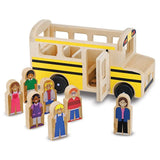 Melissa & Doug: szkolny autobus z pasażerami Classic School Bus - Noski Noski