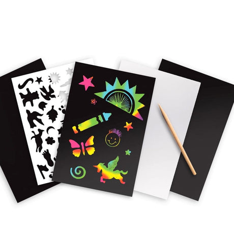 Melissa and Doug: tęczowa wydrapywanka Scratch Art Rainbow - Noski Noski