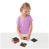 Melissa and Doug: tęczowe wydrapywane mini-karteczki Rainbow Mini Scratch Art Note Cubes - Noski Noski