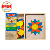 Melissa and Doug: układanka Kształty Pattern Blocks and Boards - Noski Noski