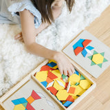 Melissa and Doug: układanka Kształty Pattern Blocks and Boards - Noski Noski
