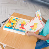 Melissa and Doug: układanka Kształty Pattern Blocks and Boards - Noski Noski