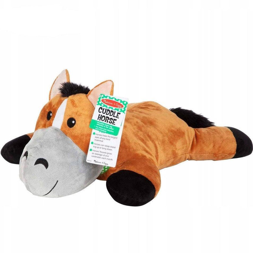 Melissa & Doug: wielki pluszowy konik Cuddle Horse - Noski Noski
