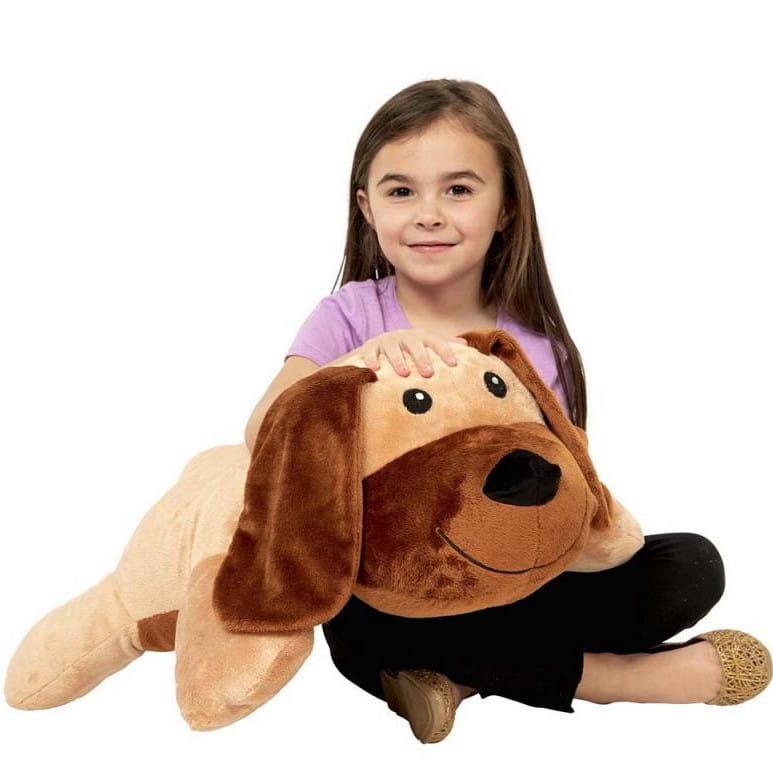 Melissa & Doug: wielki pluszowy pies Cuddle Dog - Noski Noski