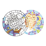 Melissa & Doug: witraż do samodzielnego ozdobienia Sowa - Noski Noski