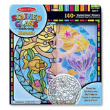 Melissa & Doug: witraż do samodzielnego ozdobienia Syrenka - Noski Noski
