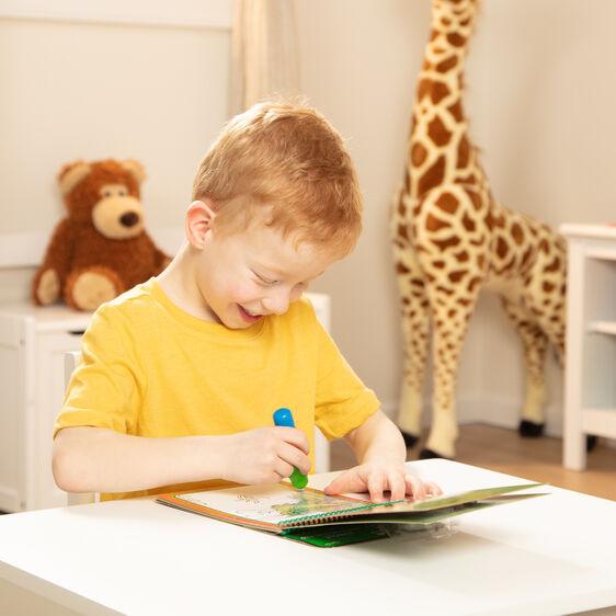 Melissa and Doug: wodna kolorowanka wielokrotnego użytku Water Wow! Dżungla - Noski Noski